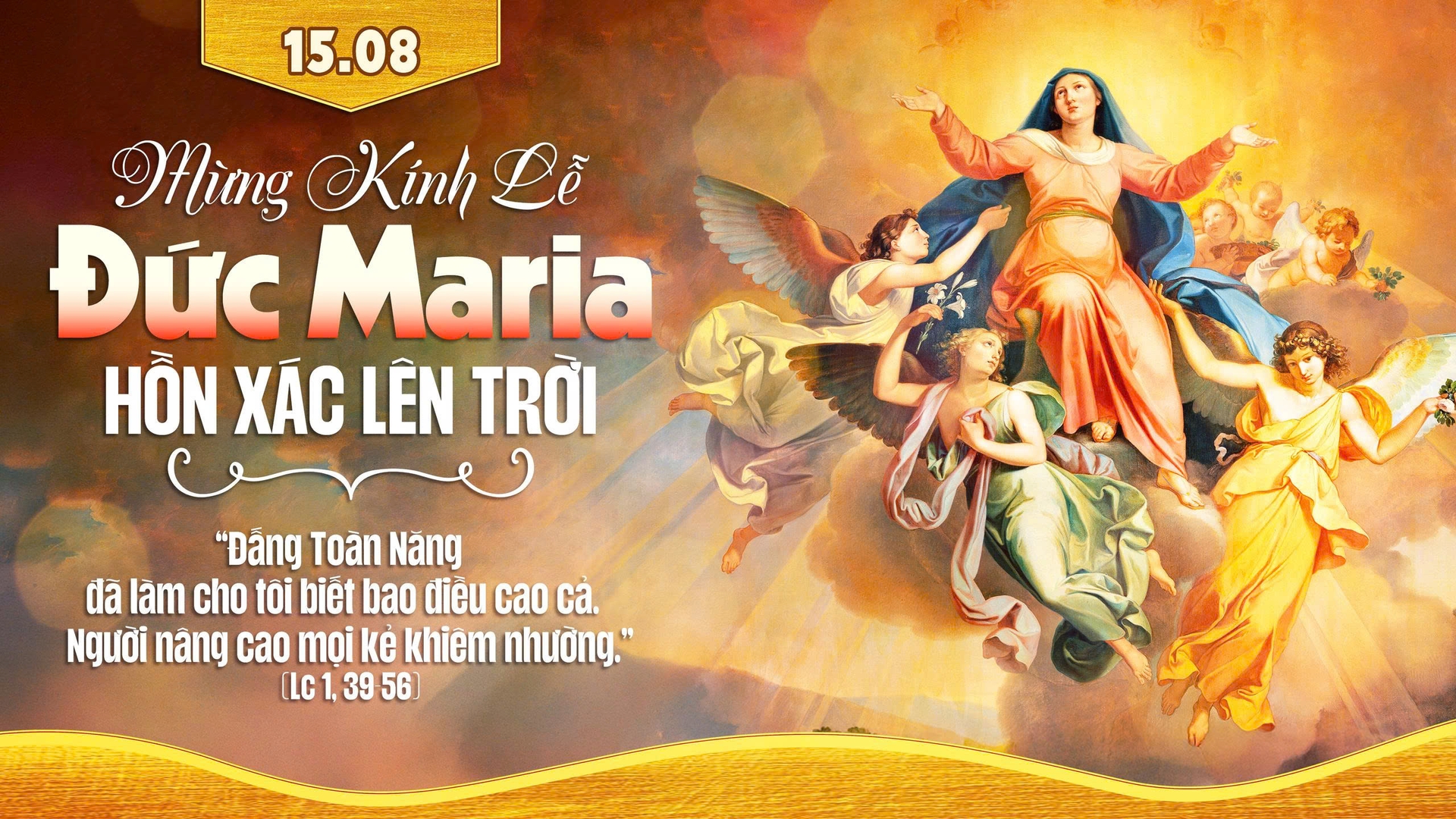Lời nguyện chung | LỄ ĐỨC MARIA HỒN XÁC LÊN TRỜI - Lễ chính ngày | Giáo Phận Phú Cường